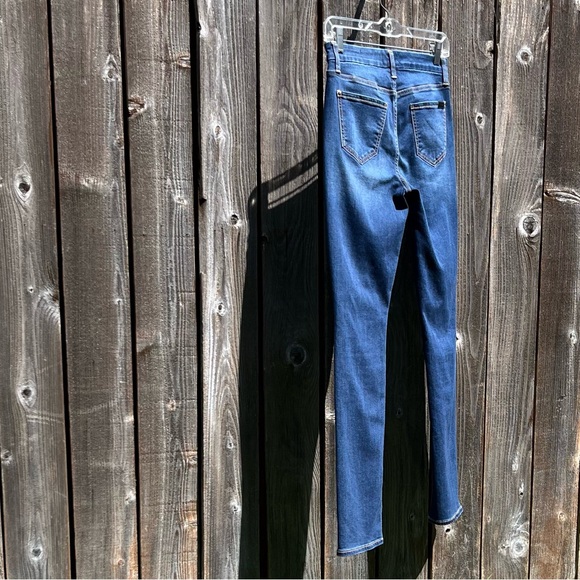 Jen7 by 7 for all mankind slim straight blue jeans size 2 - Picture 14 of 17